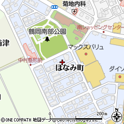 山形県鶴岡市ほなみ町7-20周辺の地図