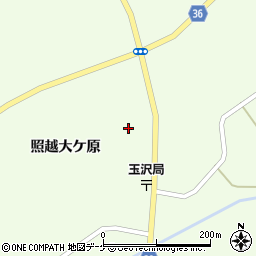 宮城県栗原市築館照越大ケ原73周辺の地図