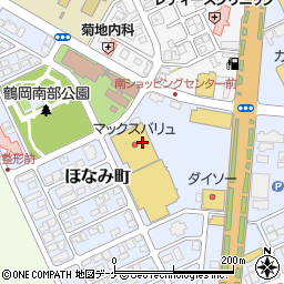 うさちゃんクリーニングマックスバリュ　鶴岡南店周辺の地図