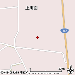 宮城県登米市中田町浅水川面周辺の地図