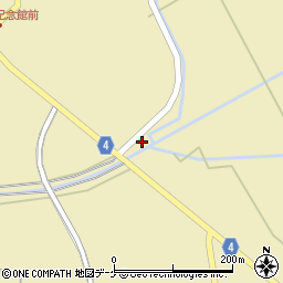 宮城県登米市中田町石森（新田）周辺の地図