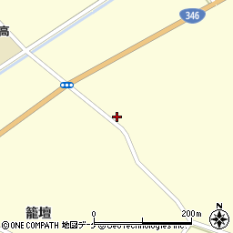 宮城県登米市中田町上沼谷地前92周辺の地図