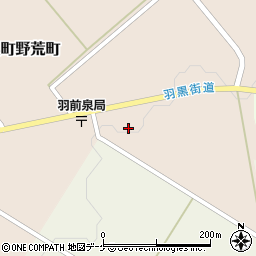 山形県鶴岡市羽黒町野荒町41周辺の地図