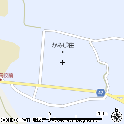 かみじ荘周辺の地図