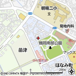 山形県鶴岡市ほなみ町2-61周辺の地図