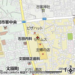 ＴＳＵＴＡＹＡ鶴岡ミーナ店周辺の地図