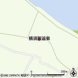 宮城県栗原市築館（横須賀遠東）周辺の地図