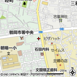 荘内銀行鶴岡南支店 ＡＴＭ周辺の地図