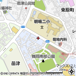 カワイ楽器鶴岡店周辺の地図