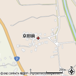 山形県鶴岡市西目甲-42周辺の地図