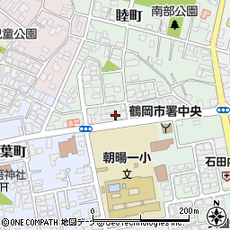 山形県鶴岡市睦町16-7周辺の地図