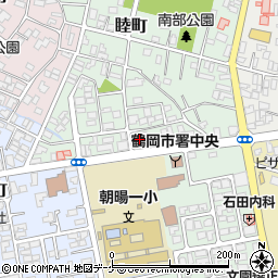 山形県鶴岡市睦町15-19周辺の地図