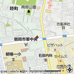 山形県鶴岡市睦町14-10周辺の地図