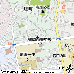 山形県鶴岡市睦町15-28周辺の地図