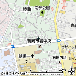 山形県鶴岡市睦町15-30周辺の地図