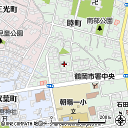 山形県鶴岡市睦町11-13周辺の地図