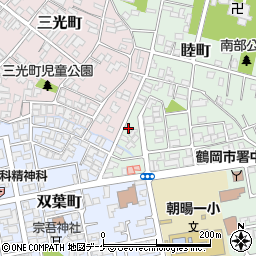 山形県鶴岡市睦町9周辺の地図