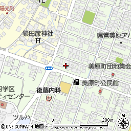 ポーラザビューティ鶴岡南店周辺の地図