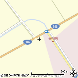 宮城県登米市中田町上沼谷地前43-1周辺の地図