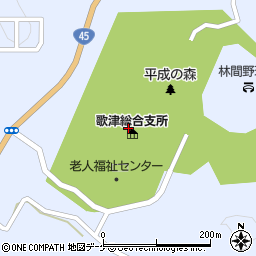 南三陸町役場歌津総合支所　住民福祉係周辺の地図