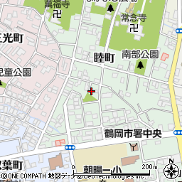 睦町公園周辺の地図