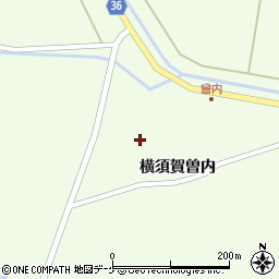 宮城県栗原市築館横須賀曽内44周辺の地図