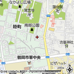 山形県鶴岡市睦町7-57周辺の地図