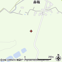 宮城県栗原市築館赤坂73周辺の地図