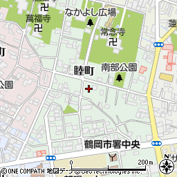 山形県鶴岡市睦町7-35周辺の地図