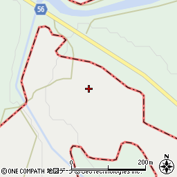 山形県最上郡大蔵村合海1875周辺の地図