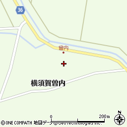 宮城県栗原市築館横須賀曽内66周辺の地図