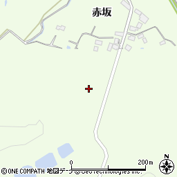 宮城県栗原市築館赤坂72周辺の地図