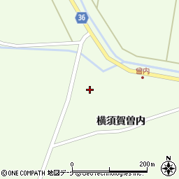 宮城県栗原市築館横須賀曽内53周辺の地図