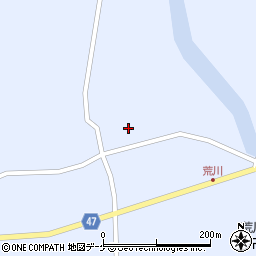 山形県鶴岡市羽黒町荒川家ノ下16周辺の地図