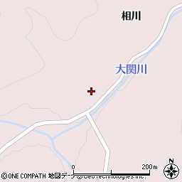 宮城県登米市東和町米谷相川42周辺の地図