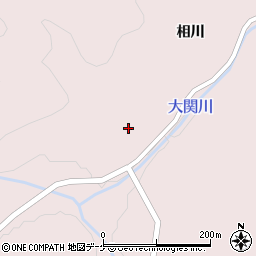宮城県登米市東和町米谷相川41周辺の地図