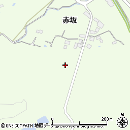 宮城県栗原市築館赤坂52周辺の地図