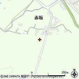 宮城県栗原市築館赤坂48周辺の地図