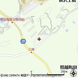 宮城県栗原市築館萩沢土橋32-163周辺の地図