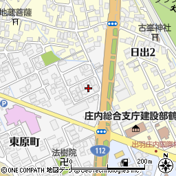 升川建設株式会社庄内営業所周辺の地図