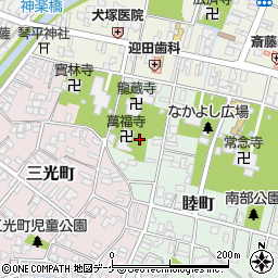 山形県鶴岡市睦町3周辺の地図