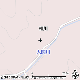 宮城県登米市東和町米谷相川43周辺の地図