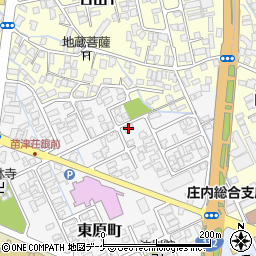 荘内銀行鶴岡行員寮周辺の地図