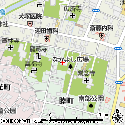 明伝寺周辺の地図