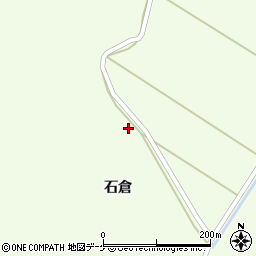 宮城県登米市東和町錦織石倉33周辺の地図