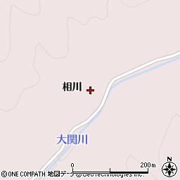 宮城県登米市東和町米谷相川50周辺の地図