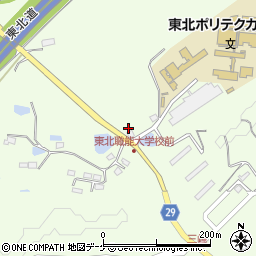宮城県栗原市築館萩沢土橋8周辺の地図