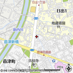鶴岡信用金庫東支店周辺の地図