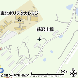 宮城県栗原市築館萩沢土橋32周辺の地図