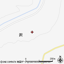 宮城県大崎市鳴子温泉沢23周辺の地図